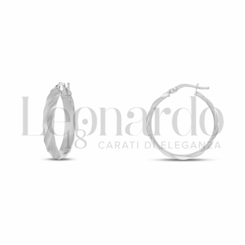 20 mm Diametro interno o misura in Oro Bianco da 2gr.