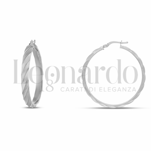 30 mm Diametro interno o misura in Oro Bianco da 3gr.