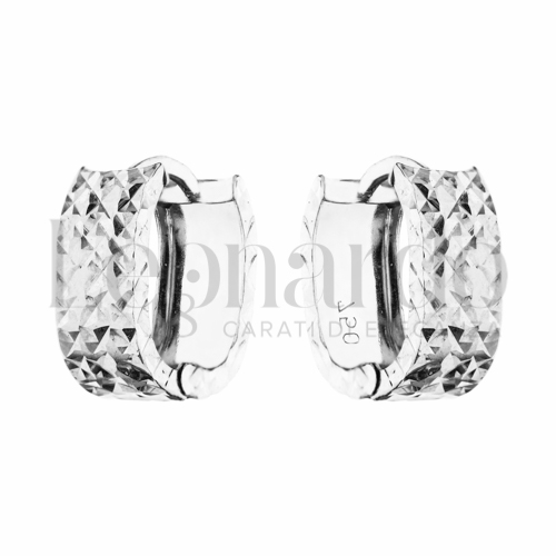 10 mm Diametro interno o misura in Oro Bianco da 1,8gr.
