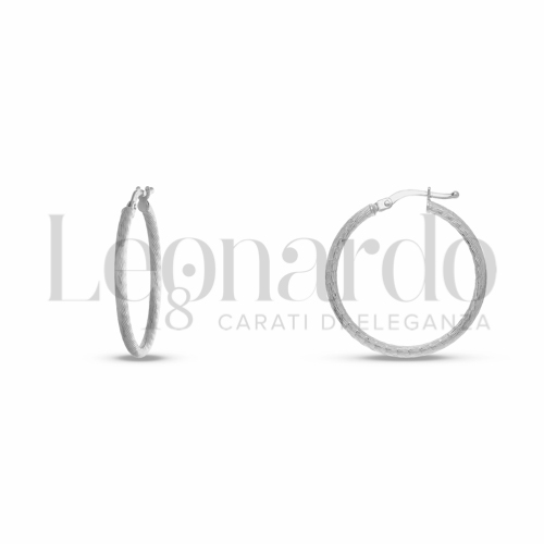 20 mm Diametro interno o misura in Oro Bianco da 1,4gr.