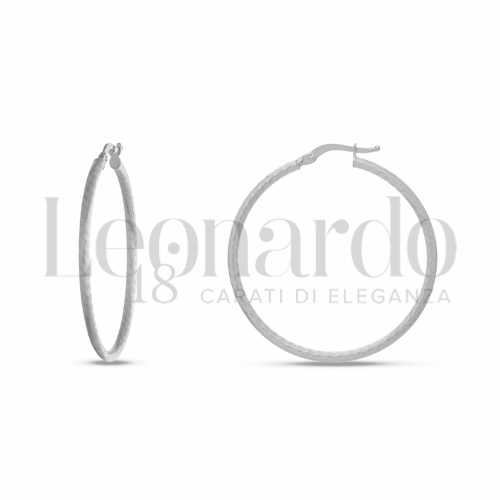 30 mm Diametro interno o misura in Oro Bianco da 2gr.