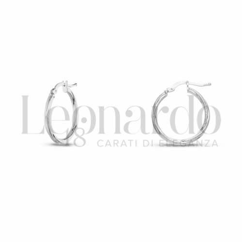 15 mm Diametro interno o misura in Oro Bianco da 1,2gr.