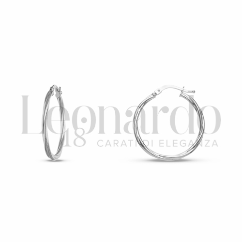 20 mm Diametro interno o misura in Oro Bianco da 1,5gr.