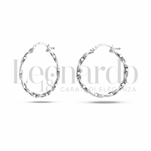 20 mm Diametro in Oro Bianco da 1,4gr.