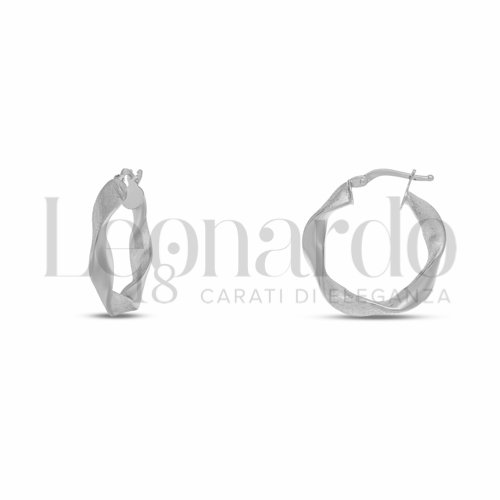 15 mm Diametro interno o misura in Oro Bianco da 1,9gr.