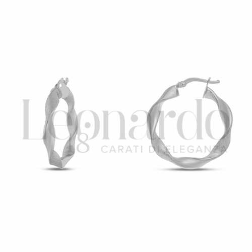 20 mm Diametro interno o misura in Oro Bianco da 2,3gr.