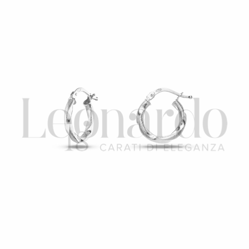 10 mm Diametro in Oro Bianco da 1,2gr.