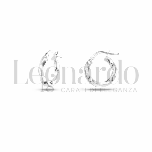 10 mm Diametro interno o misura in Oro Bianco da 1,3gr.