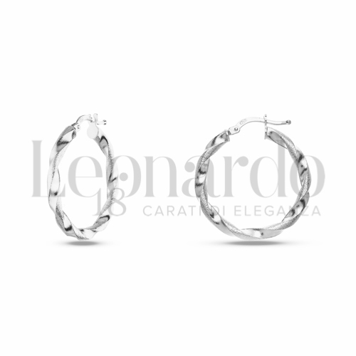 20 mm Diametro interno o misura in Oro Bianco da 2,1gr.