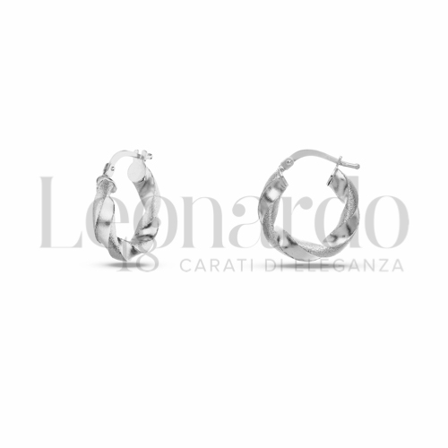 10 mm Diametro interno o misura in Oro Bianco da 2gr.