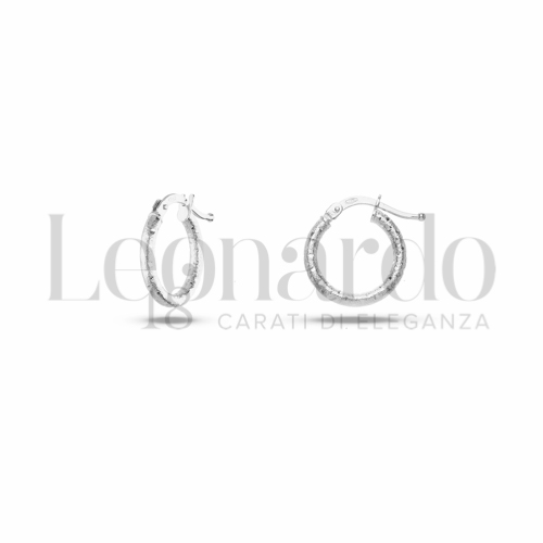 10 mm Diametro interno o misura in Oro Bianco da 1gr.
