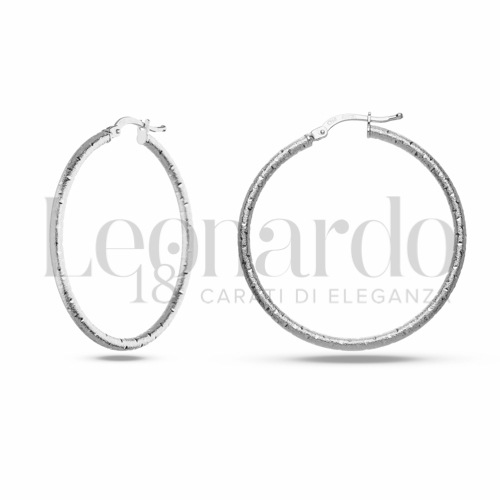 30 mm Diametro interno o misura in Oro Bianco da 2,1gr.