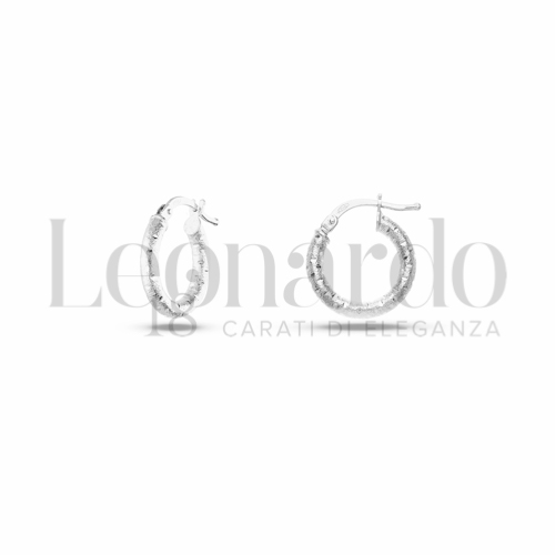 10 mm Diametro interno o misura in Oro Bianco da 1,2gr.