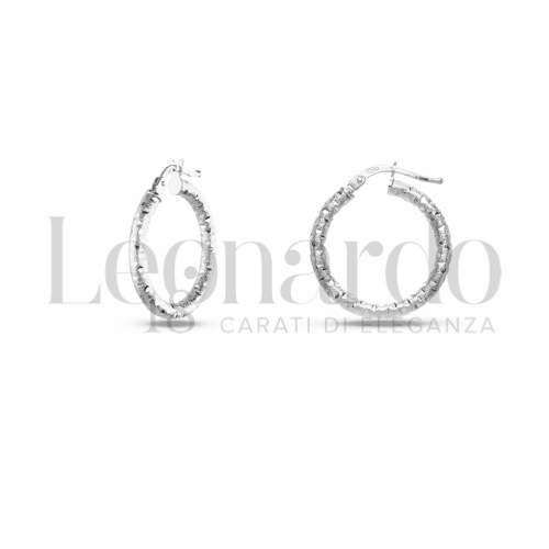 15 mm Diametro interno o misura in Oro Bianco da 1,6gr.