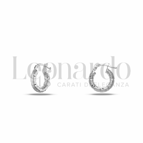 8 mm Diametro interno o misura in Oro Bianco da 1,2gr.