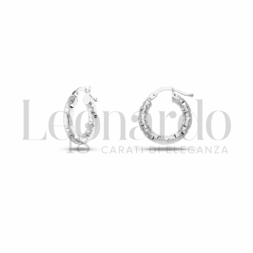 10 mm Diametro interno o misura in Oro Bianco da 1,4gr.