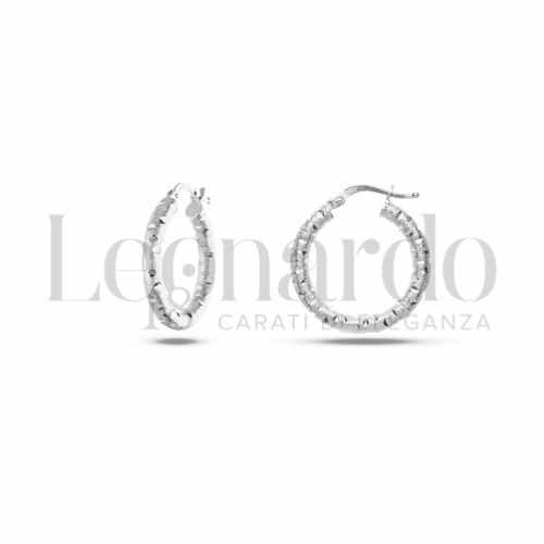15 mm Diametro interno o misura in Oro Bianco da 1,8gr.