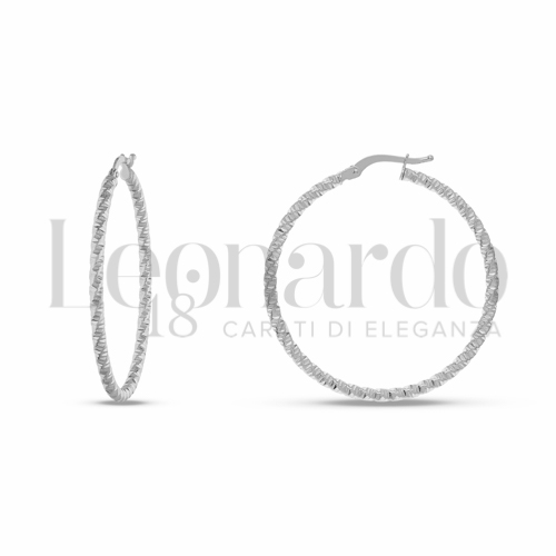 30 mm Diametro interno o misura in Oro Bianco da 1,7gr.