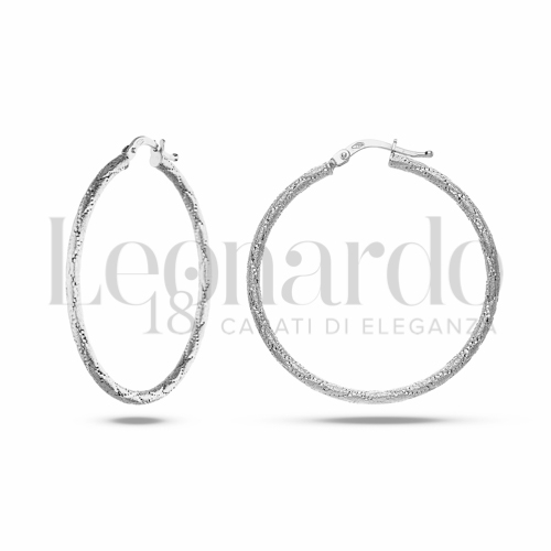 30 mm Diametro interno o misura in Oro Bianco da 2gr.
