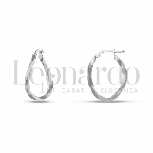 13x22 mm Diametro interno o misura in Oro Bianco da 1,5gr.