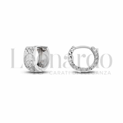 8 mm Diametro interno o misura in Oro Bianco da 1,6gr.