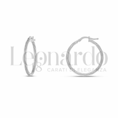 20 mm Diametro interno o misura in Oro Bianco da 1,6gr.