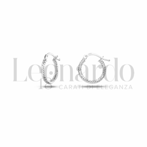 10 mm Diametro in Oro Bianco da 1gr.