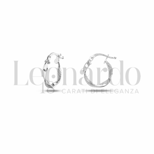10 mm Diametro in Oro Bianco da 1,2gr.