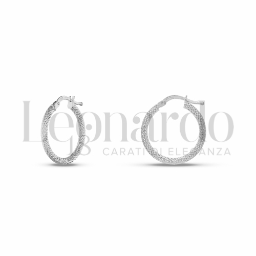 15 mm Diametro interno o misura in Oro Bianco da 1,3gr.