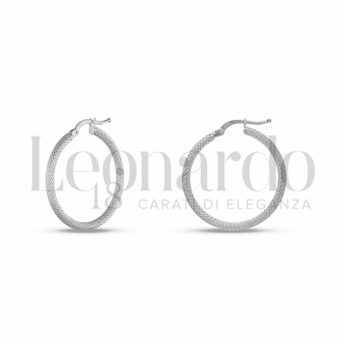 20 mm Diametro interno o misura in Oro Bianco da 1,6gr.