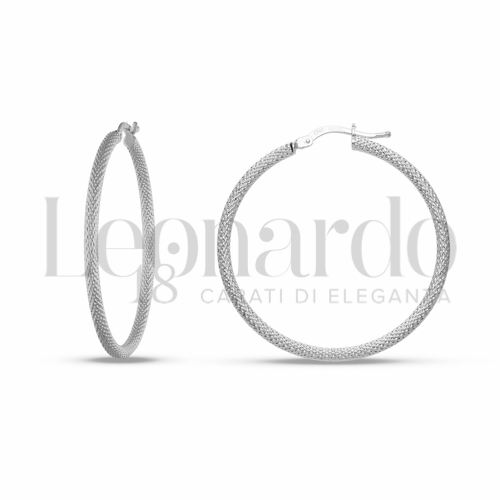 30 mm Diametro interno o misura in Oro Bianco da 2,1gr.