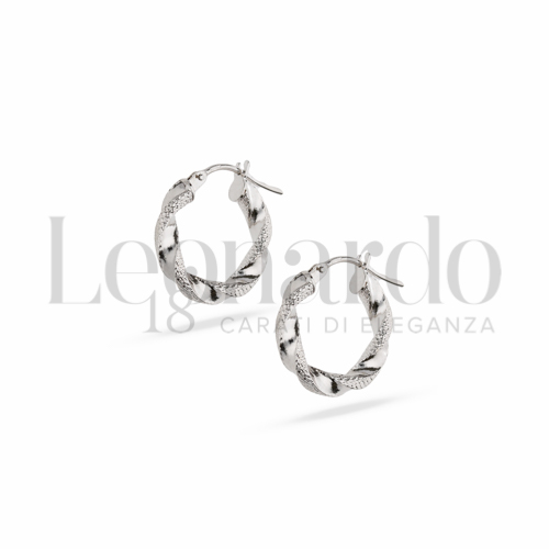 10 mm Diametro in Oro Bianco da 1,3gr.