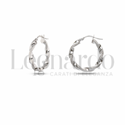 15 mm Diametro in Oro Bianco da 1,6gr.