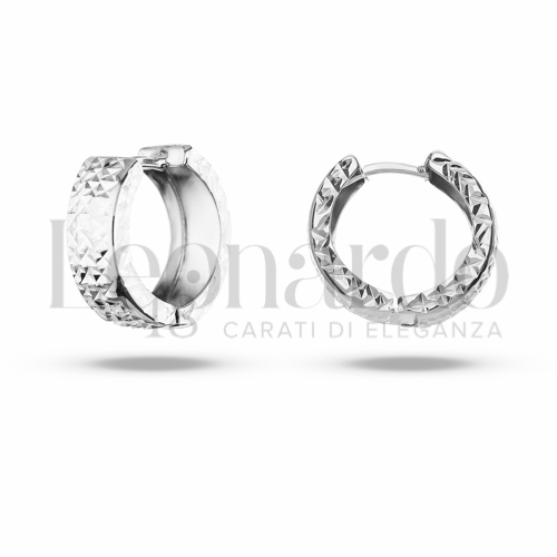 12 mm Diametro interno o misura in Oro Bianco da 2,3gr.