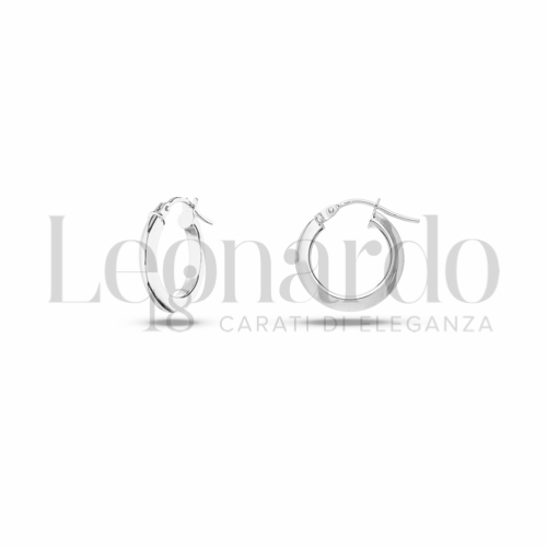 10 mm Diametro in Oro Bianco da 1gr.