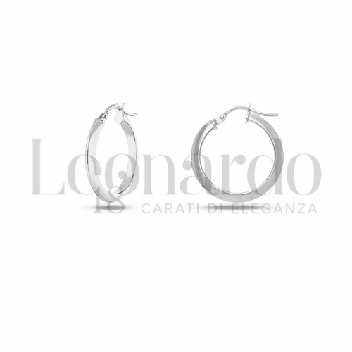 15 mm Diametro in Oro Bianco da 1,3gr.