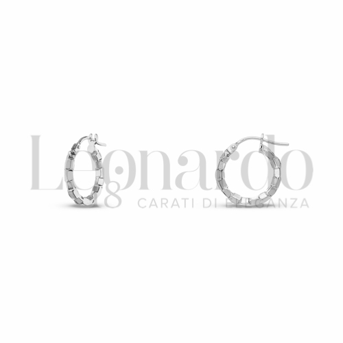 10 mm Diametro interno o misura in Oro Bianco da 1gr.