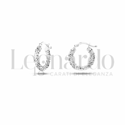 10 mm Diametro interno o misura in Oro Bianco da 1,5gr.