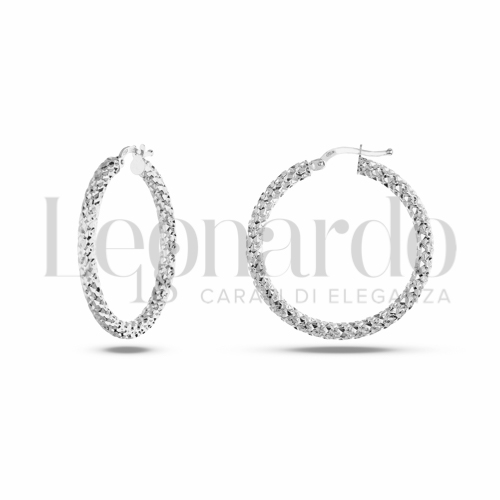 25 mm Diametro interno o misura in Oro Bianco da 2,6gr.