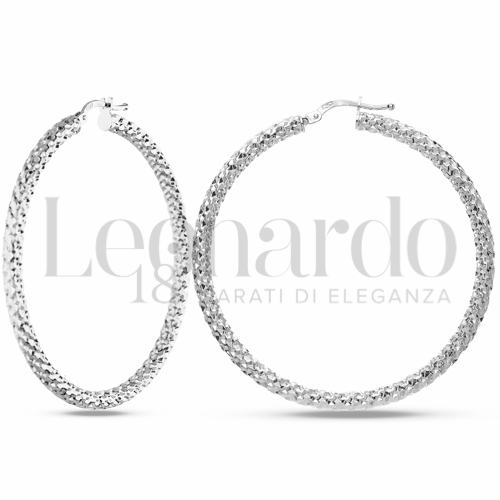 40 mm Diametro interno o misura in Oro Bianco da 3,9gr.