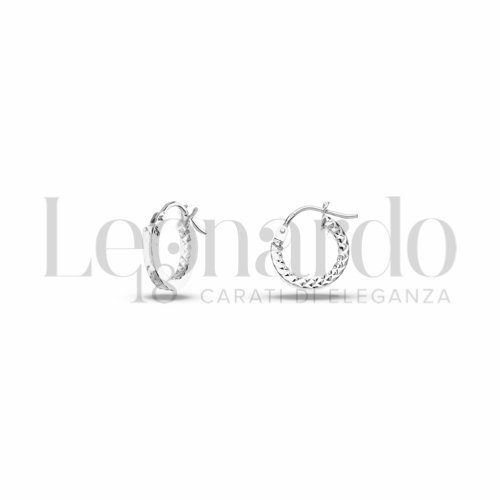 8 mm Diametro interno in Oro Bianco da 0,9gr.