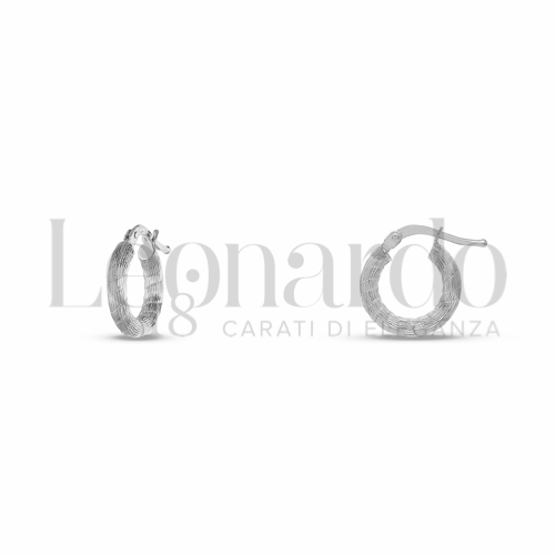 8 mm Diametro interno o misura in Oro Bianco da 1,1gr.