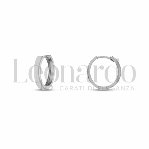 14 mm Diametro interno o misura in Oro Bianco da 2,2gr.
