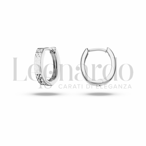 9x12 mm Diametro interno o misura in Oro Bianco da 1,3gr.