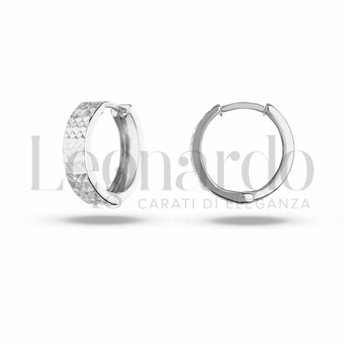 12 mm Diametro interno o misura in Oro Bianco da 1,5gr.