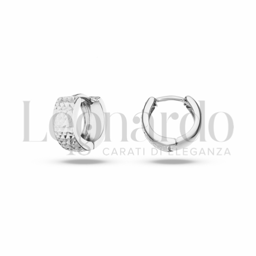 8 mm Diametro interno o misura in Oro Bianco da 1,8gr.