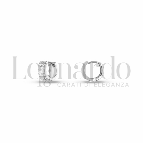 8 mm Diametro interno o misura in Oro Bianco da 1,8gr.