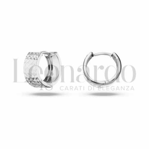 10 mm Diametro interno o misura in Oro Bianco da 1,9gr.