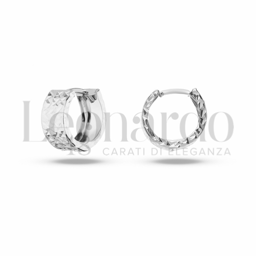 10 mm Diametro interno o misura in Oro Bianco da 1,6gr.