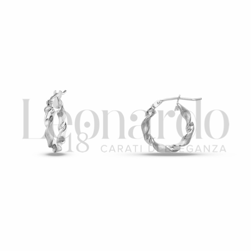 10 mm Diametro interno o misura in Oro Bianco da 1,2gr.